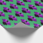 Lila Tom Türkei Geschenkpapier (Ecke)