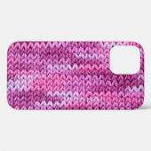 Lila Töne gegossene Stoffstruktur Case-Mate iPhone Hülle (Rückseite (Horizontal))