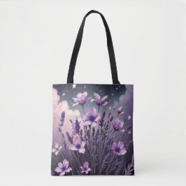 Lila Totbeutel Tasche