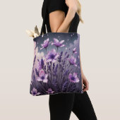 Lila Totbeutel Tasche (Von Nahem)