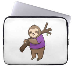 Lila Tragen von Schluchten-Bäumen Laptopschutzhülle