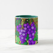Lila Trauben auf dem Weinberg Tasse (Zentrum)