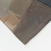 Lila Trauben auf dem Weinölgemälde Fleecedecke (Ecke)