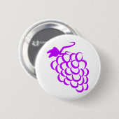 Lila Trauben Button (Vorne & Hinten)