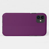 Lila Trauben Case-Mate iPhone Hülle (Rückseite (Horizontal))