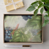 Lila Trauben in Nebel Seidenpapier (Geschenk)