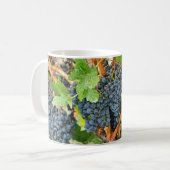 Lila Trauben Kaffeetasse (Vorderseite Links)