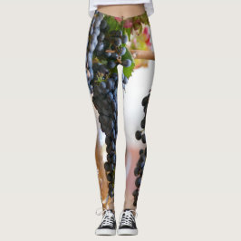 Lila Trauben Leggings