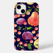 Lila Trauben Obst | iPhone 14 Case-Mate Hülle (Rückseite)