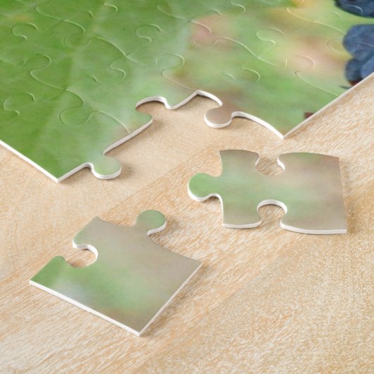 Lila Trauben Puzzle (Seite)