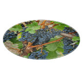 Lila Trauben Schneidebrett (Ecke)