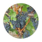 Lila Trauben Schneidebrett (Vorderseite)