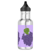 Lila Trauben Wasserflaschen Edelstahlflasche (Rechts)