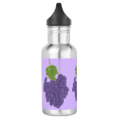 Lila Trauben Wasserflaschen Edelstahlflasche (Links)