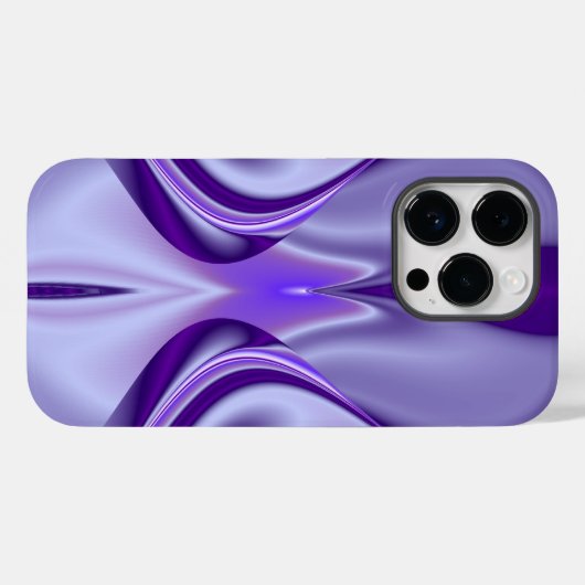 Lila Traum, Abstrakte Fantasie Rainbow Art Case-Mate iPhone Hülle (Rückseite (Horizontal))