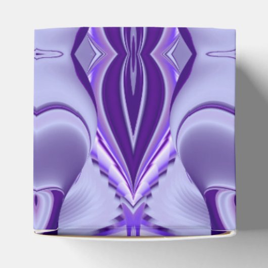 Lila Traum, Abstrakte Fantasie Rainbow Art Geschenkschachtel (Oben)