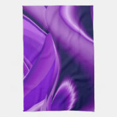 Lila Traum, Abstrakte Fantasie Rainbow Art Geschirrtuch (Vertikal)