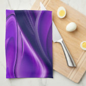 Lila Traum, Abstrakte Fantasie Rainbow Art Geschirrtuch (Viertel Falte)