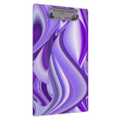 Lila Traum, Abstrakte Fantasie Rainbow Art Klemmbrett (Rechts)