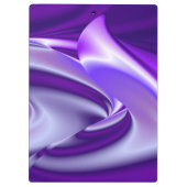 Lila Traum, Abstrakte Fantasie Rainbow Art Klemmbrett (Rückseite)