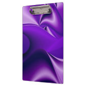 Lila Traum, Abstrakte Fantasie Rainbow Art Klemmbrett (Links)