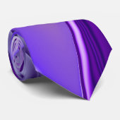 Lila Traum, Abstrakte Fantasie Rainbow Art Krawatte (Gerollt)