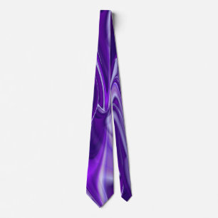 Lila Traum, Abstrakte Fantasie Rainbow Art Krawatte