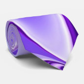 Lila Traum, Abstrakte Fantasie Rainbow Art Krawatte (Gerollt)