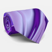 Lila Traum, Abstrakte Fantasie Rainbow Art Krawatte (Gerollt)