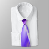 Lila Traum, Abstrakte Fantasie Rainbow Art Krawatte (Gebunden)