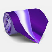 Lila Traum, Abstrakte Fantasie Rainbow Art Krawatte (Gerollt)