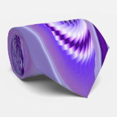 Lila Traum, Abstrakte Fantasie Rainbow Art Krawatte (Gerollt)