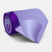 Lila Traum, Abstrakte Fantasie Rainbow Art Krawatte (Gerollt)