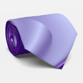 Lila Traum, Abstrakte Fantasie Rainbow Art Krawatte (Gerollt)