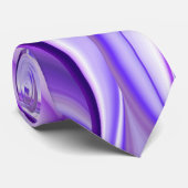 Lila Traum, Abstrakte Fantasie Rainbow Art Krawatte (Gerollt)