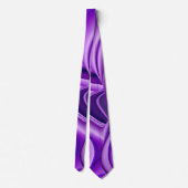 Lila Traum, Abstrakte Fantasie Rainbow Art Krawatte (Rückseite)