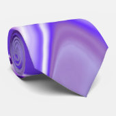 Lila Traum, Abstrakte Fantasie Rainbow Art Krawatte (Gerollt)