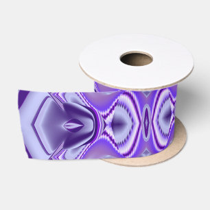 Lila Traum, Abstrakte Fantasie Rainbow Art Satinband