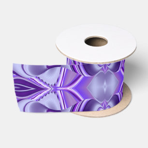 Lila Traum, Abstrakte Fantasie Rainbow Art Satinband