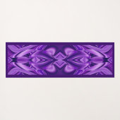 Lila Traum, Abstrakte Fantasie Rainbow Art Yogamatte (Rückseite (Horizontal))