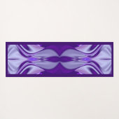 Lila Traum, Abstrakte Fantasie Rainbow Art Yogamatte (Rückseite (Horizontal))