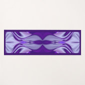 Lila Traum, Abstrakte Fantasie Rainbow Art Yogamatte (Vorderseite (Horizontal))