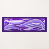 Lila Traum, Abstrakte Fantasie Rainbow Art Yogamatte (Vorderseite (Horizontal))