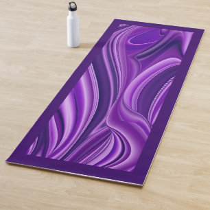 Lila Traum, Abstrakte Fantasie Rainbow Art Yogamatte