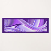 Lila Traum, Abstrakte Fantasie Rainbow Art Yogamatte (Vorderseite (Horizontal))