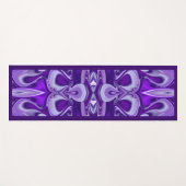 Lila Traum, Abstrakte Fantasie Rainbow Art Yogamatte (Vorderseite (Horizontal))