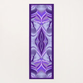 Lila Traum, Abstrakte Fantasie Rainbow Art Yogamatte (Rückseite)