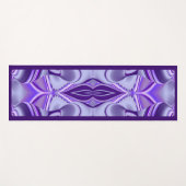 Lila Traum, Abstrakte Fantasie Rainbow Art Yogamatte (Vorderseite (Horizontal))