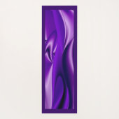 Lila Traum, Abstrakte Fantasie Rainbow Art Yogamatte (Rückseite)