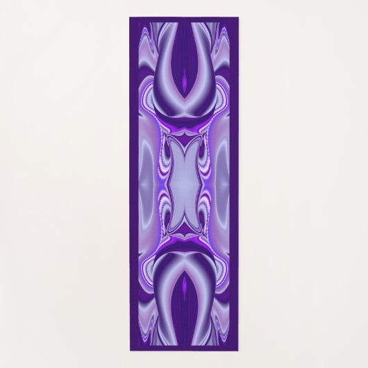 Lila Traum, Abstrakte Fantasie Rainbow Art Yogamatte (Vorderseite)